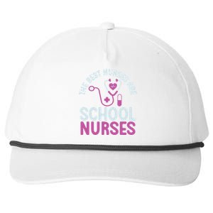 The Best Nurses Are School Nurses Gift Snapback Five-Panel Rope Hat