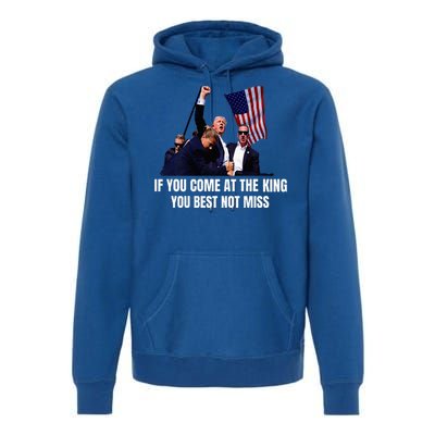 Trump Best Not Miss Premium Premium Hoodie