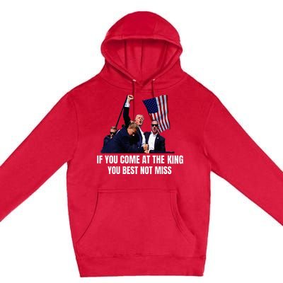 Trump Best Not Miss Premium Premium Pullover Hoodie