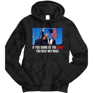 Trump Best Not Miss Tank Top Tie Dye Hoodie