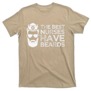 The Best Nurses Have Beards Funny Nurse Day T-Shirt