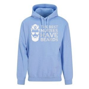 The Best Nurses Have Beards Funny Nurse Day Unisex Surf Hoodie