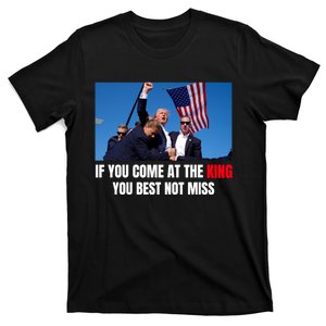 Trump Best Not Miss Trump Shooting Survivor T-Shirt