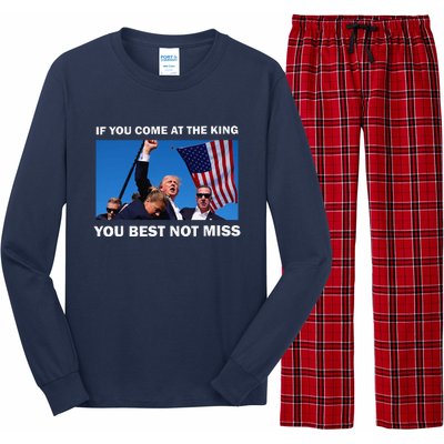 Trump Best Not Miss Long Sleeve Pajama Set