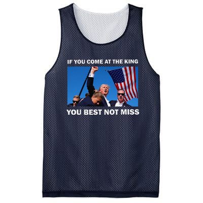 Trump Best Not Miss Mesh Reversible Basketball Jersey Tank