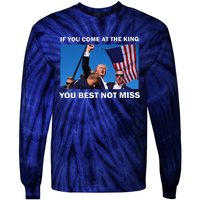 Trump Best Not Miss Tie-Dye Long Sleeve Shirt