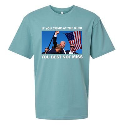 Trump Best Not Miss Sueded Cloud Jersey T-Shirt