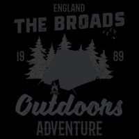 The Broads National Park 1989 Uk Parks Adventure Oiutdoors Gift Women's Crop Top Tee