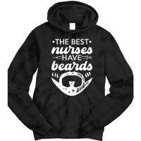 The Best Nurses Have Beards Nursing Student And Nurse Men Tie Dye Hoodie