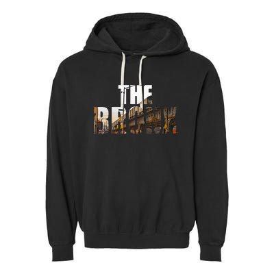 The Bronx New York Nyc Garment-Dyed Fleece Hoodie