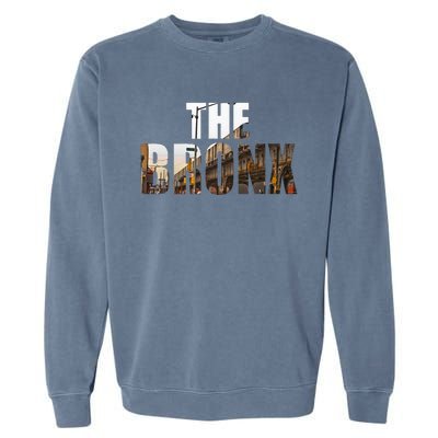 The Bronx New York Nyc Garment-Dyed Sweatshirt