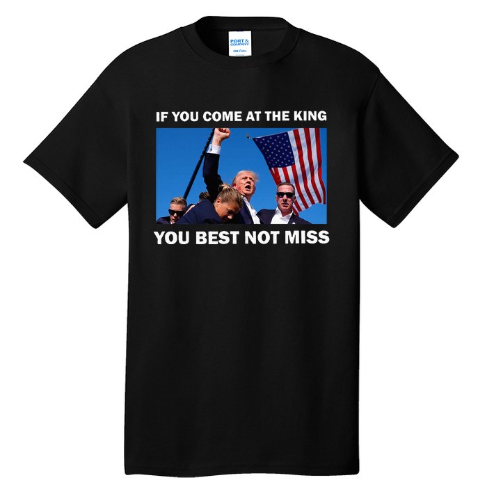 Trump Best Not Miss Tall T-Shirt