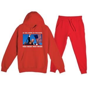 Trump Best Not Miss Premium Hooded Sweatsuit Set