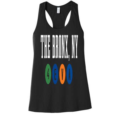 The Bronx NY 4 EVA New York City NYC Pride Women's Racerback Tank