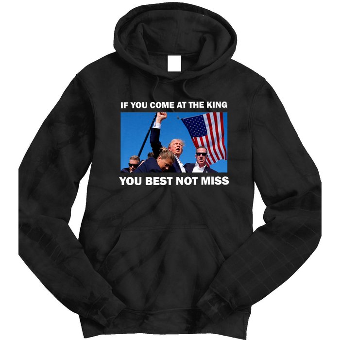 Trump Best Not Miss 2024 Tie Dye Hoodie