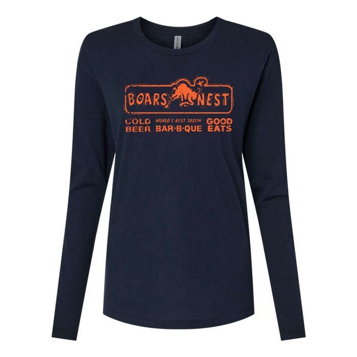 The Boars Nest T Shirt The Dukes Of Hazzard Womens Cotton Relaxed Long Sleeve T-Shirt