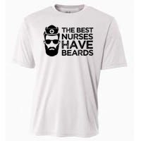 The Best Nurses Have Beards Funny Nurse Cooling Performance Crew T-Shirt