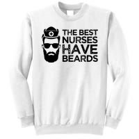 The Best Nurses Have Beards Funny Nurse Sweatshirt