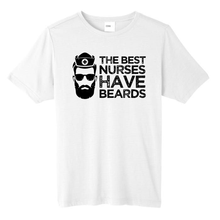 The Best Nurses Have Beards Funny Nurse Tall Fusion ChromaSoft Performance T-Shirt