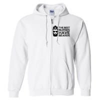 The Best Nurses Have Beards Funny Nurse Full Zip Hoodie