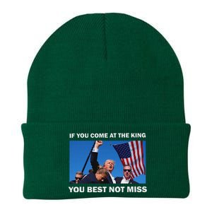 Trump Best Not Miss Bold Design Knit Cap Winter Beanie