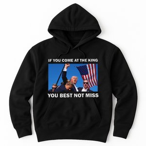 Trump Best Not Miss Bold Design Hoodie