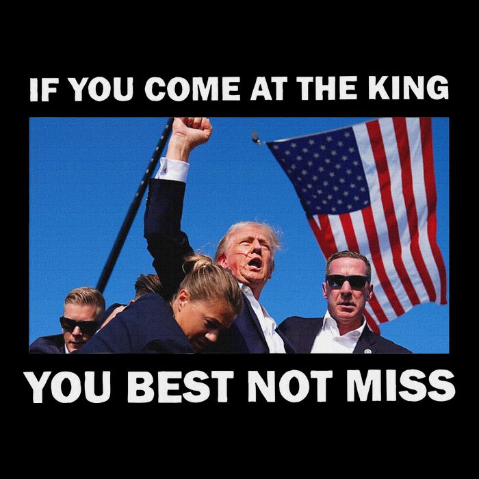 Trump Best Not Miss Bold Design 16 in Basic Backpack