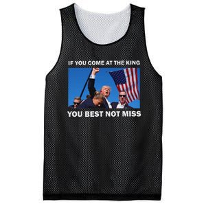 Trump Best Not Miss Bold Design Mesh Reversible Basketball Jersey Tank