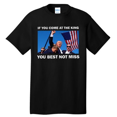 Trump Best Not Miss Tank Top Tall T-Shirt