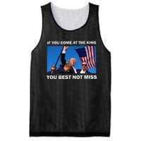 Trump Best Not Miss Tank Top Mesh Reversible Basketball Jersey Tank