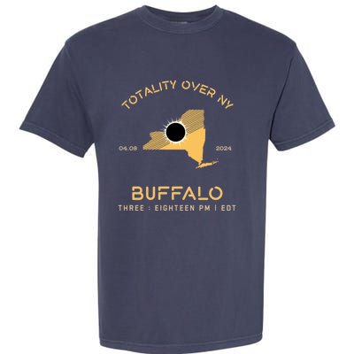 Totality Buffalo New York 4.08.24 Garment-Dyed Heavyweight T-Shirt