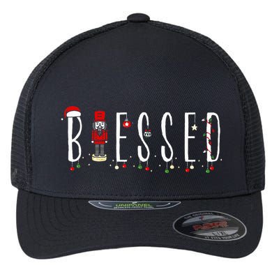 Trendy Blessed Nutcracker Flexfit Unipanel Trucker Cap