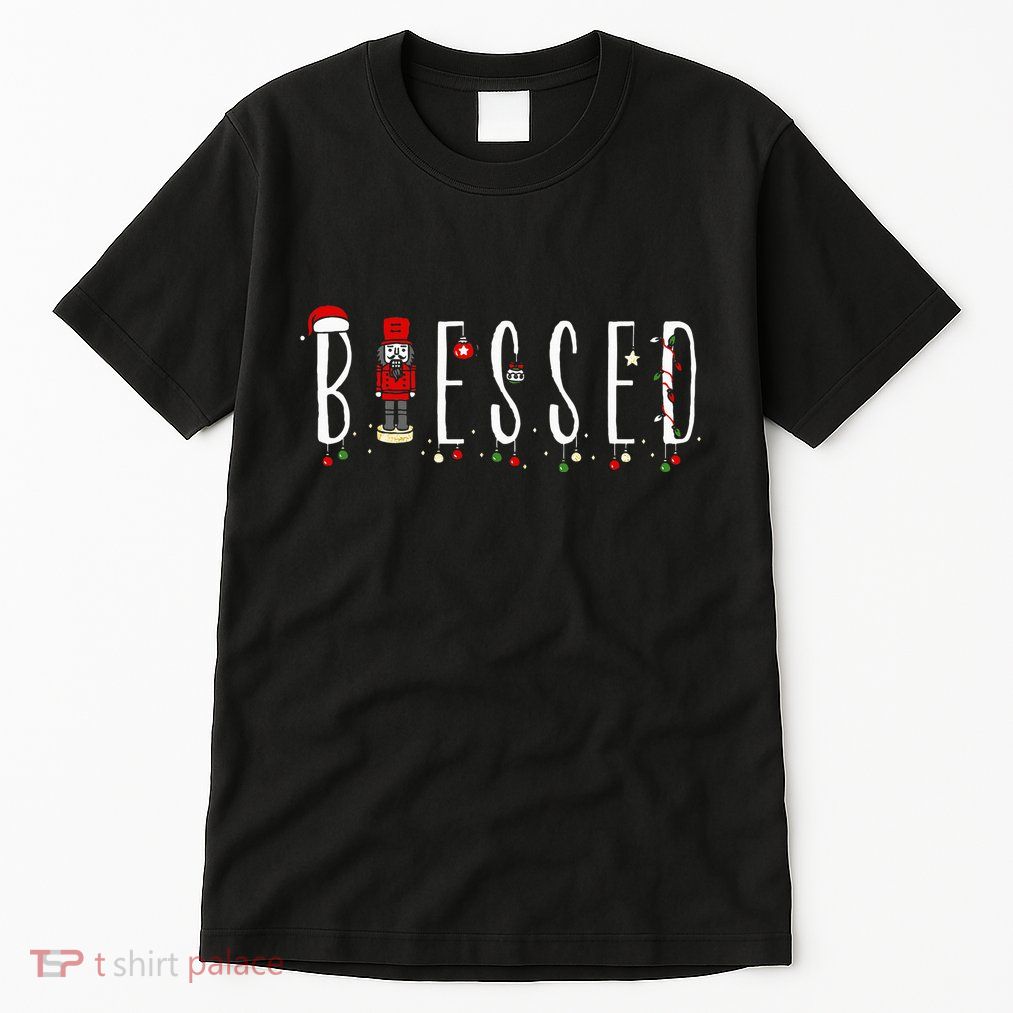 Trendy Blessed Nutcracker Tall T-Shirt
