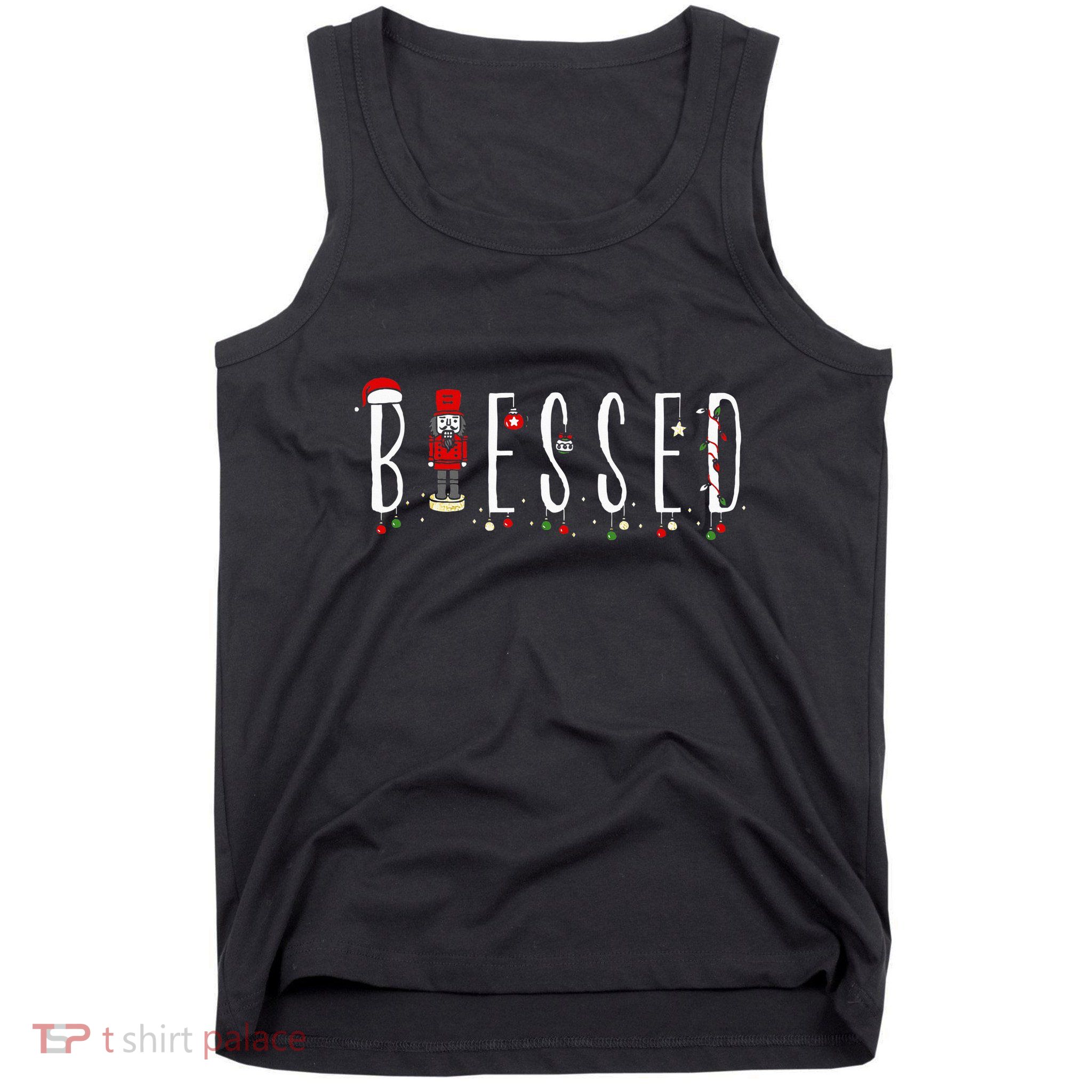 Trendy Blessed Nutcracker Tank Top