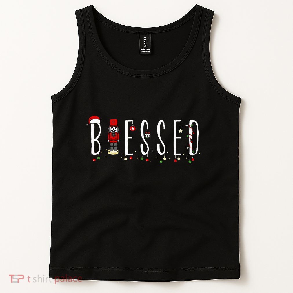 Trendy Blessed Nutcracker Tank Top