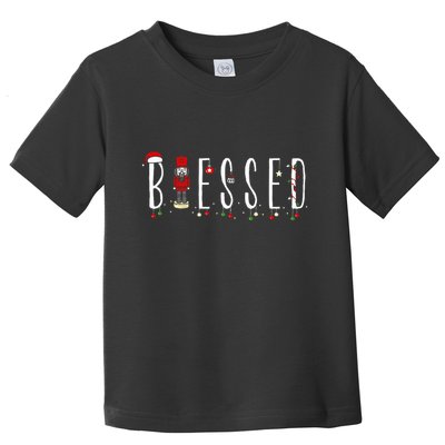 Trendy Blessed Nutcracker Toddler T-Shirt