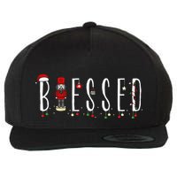 Trendy Blessed Nutcracker Wool Snapback Cap