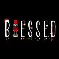 Trendy Blessed Nutcracker Wool Snapback Cap