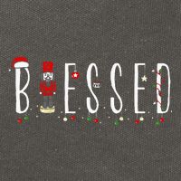 Trendy Blessed Nutcracker Cotton Canvas Backpack