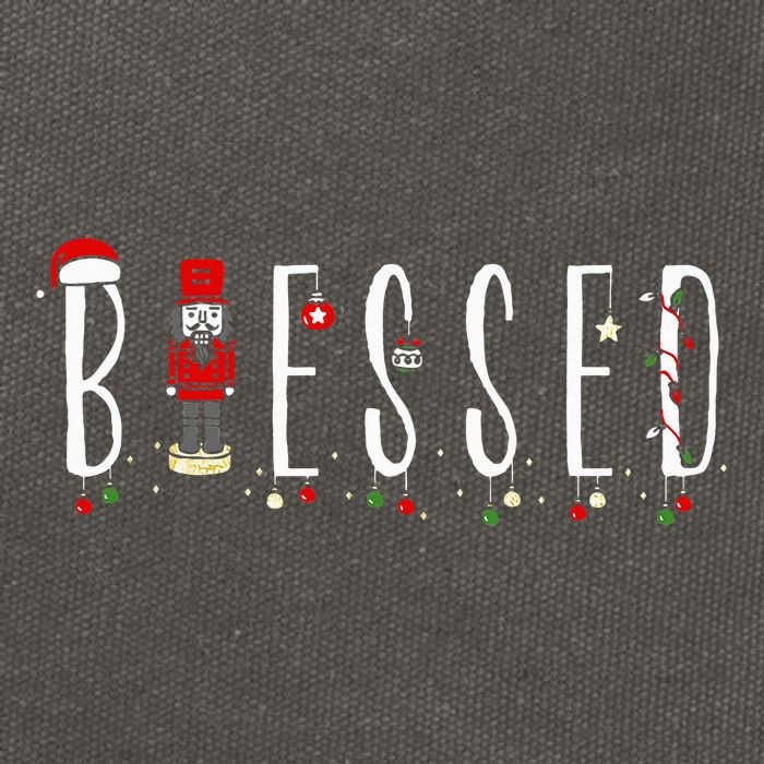 Trendy Blessed Nutcracker Cotton Canvas Backpack