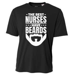 The Best Nurses Have Beards Nursing Student And Nurse Men Cooling Performance Crew T-Shirt