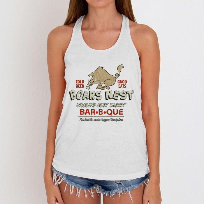 The Boars Nest Vintage Women's Knotted Racerback Tank