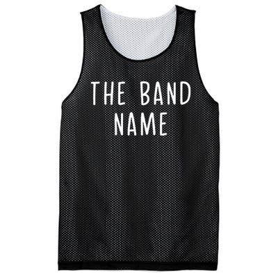 The B.A.N.D Name Mesh Reversible Basketball Jersey Tank