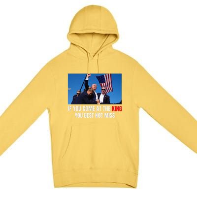 Trump Best Not Miss Premium Pullover Hoodie