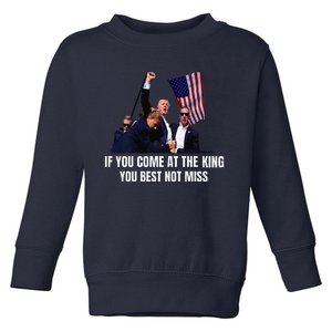 Trump Best Not Miss Toddler Sweatshirt