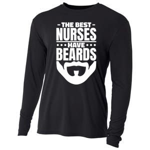 The Best Nurses Have Beards Nursing Student And Nurse Cooling Performance Long Sleeve Crew