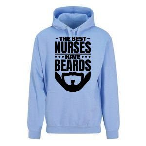 The Best Nurses Have Beards Nursing Student And Nurse Unisex Surf Hoodie