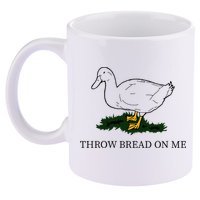 Throw Bread On Me 11oz C Handle Ceramic Mug