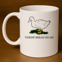 Throw Bread On Me 11oz C Handle Ceramic Mug
