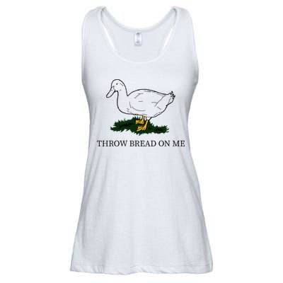 Throw Bread On Me Ladies Essential Flowy Tank